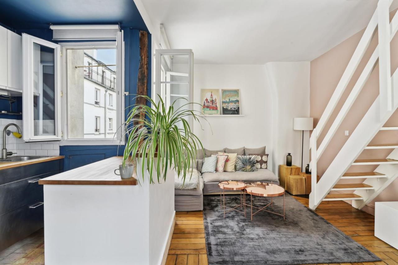 Charming Duplex In Privatestreet, Citycenter París Exterior foto