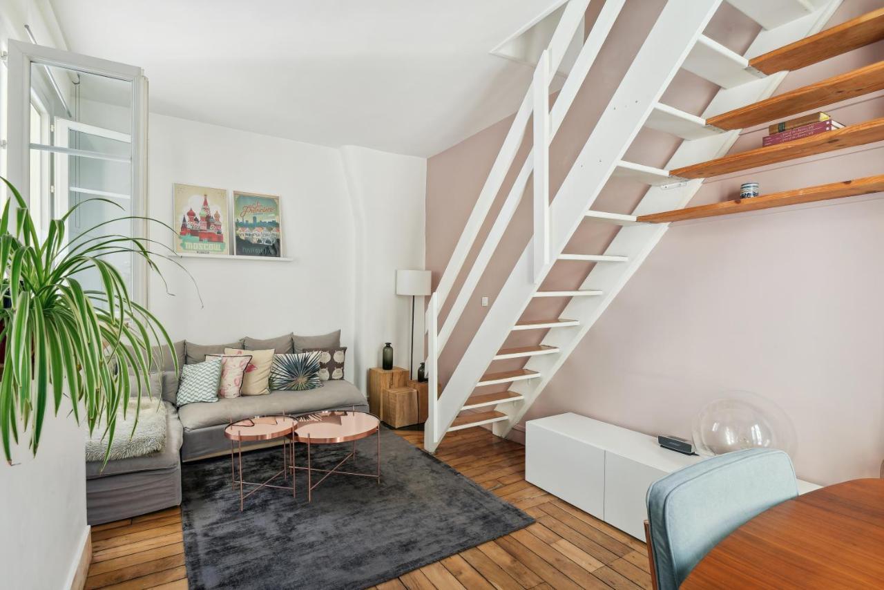 Charming Duplex In Privatestreet, Citycenter París Exterior foto